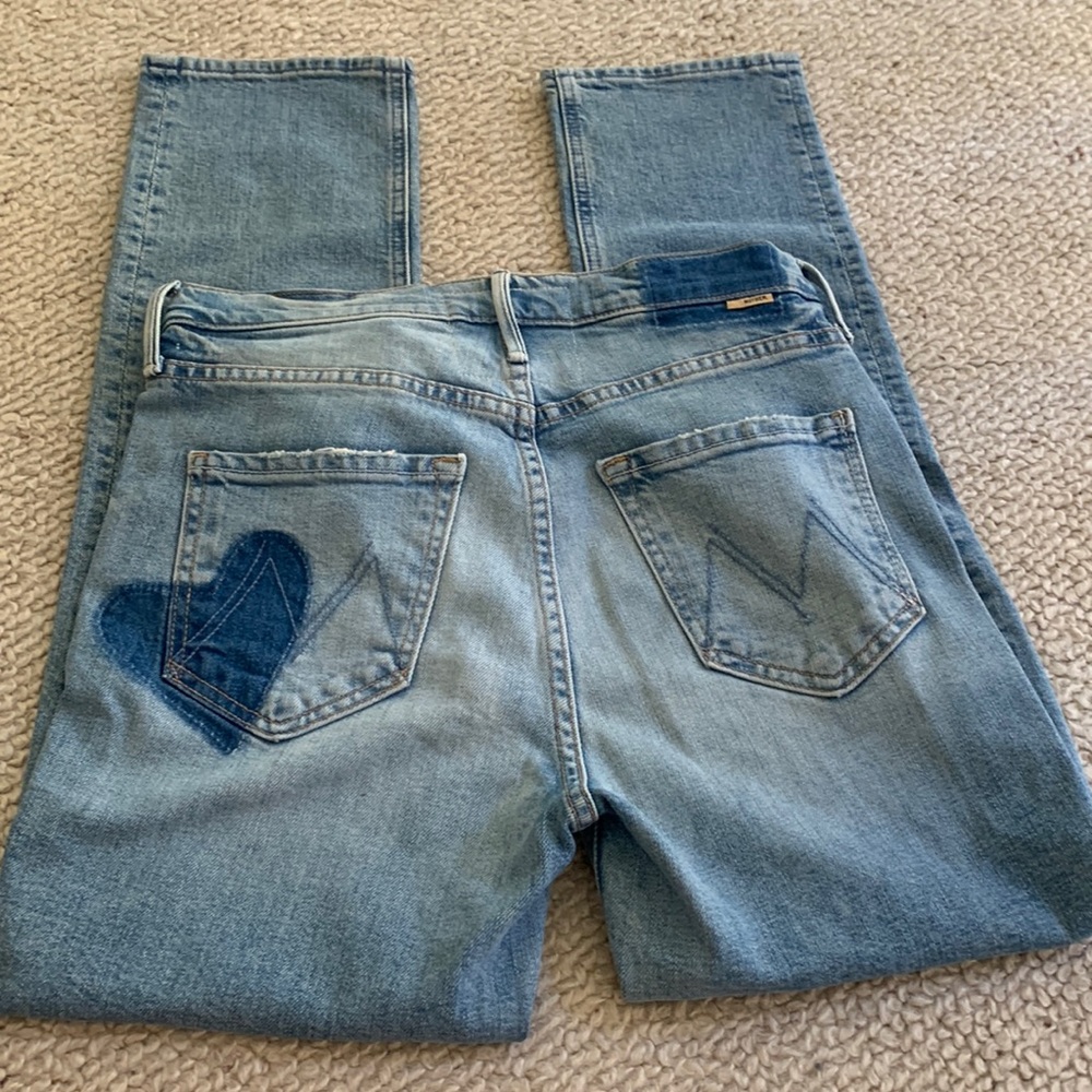 Mother jeans worn once, size 26